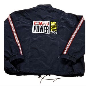 Y2K Vintage 2004 Hot Rod Magazine Power Tour Men's Lightweight Jacket Size XL